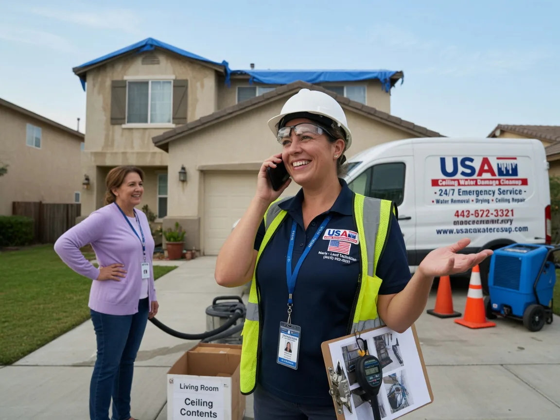 Ceiling Water Damage Restoration Ray, ND FAQs